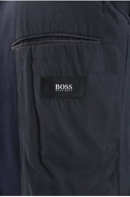 Veste Hugo Boss bleu marine label