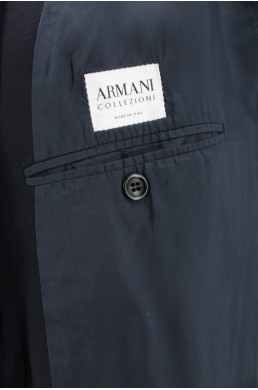 Veste Giorgio Armani bleu marine label