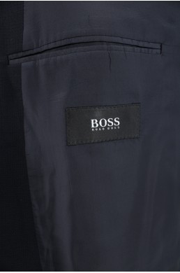 Veste Hugo Boss bleu marine label