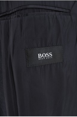 Veste Hugo Boss gris foncé label