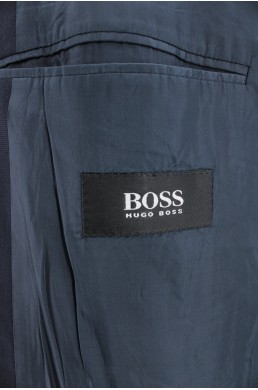 Veste Hugo Boss bleu marine label