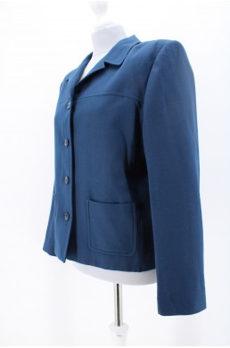 Veste Talbots bleu en laine