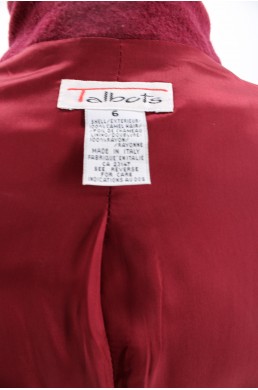 Veste Talbots rouge label