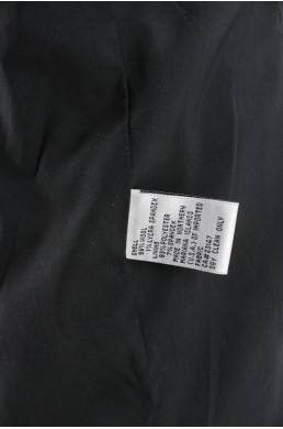 Veste Talbots noire en laine made in USA