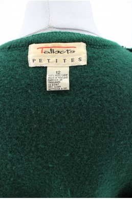 Veste Talbots Petites vert label