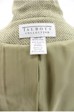 Veste Talbots Collection beige label