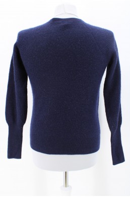 Pull sweat J.Crew Collection bleu marine - 100 % cachemire italien