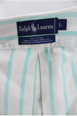 Chemise Ralph Lauren blanche label