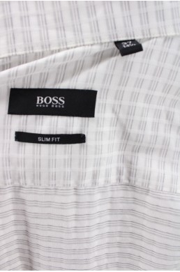Chemise Hugo Boss Slim fit blanc label