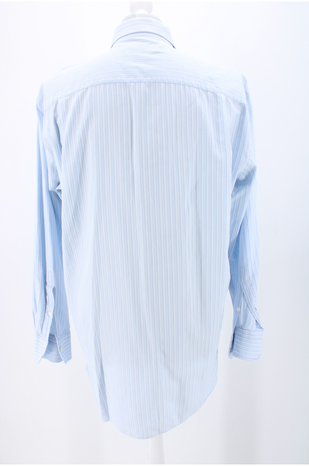 Chemise Ermenegildo Zegna bleu V tement occasion vintage friperie