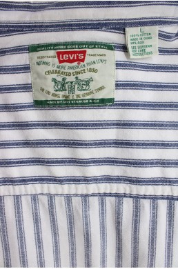 Chemise Levi's Two Horse Brand blanche label