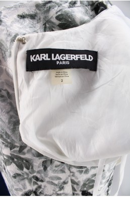 Robe brodée Karl Lagerfeld Paris label