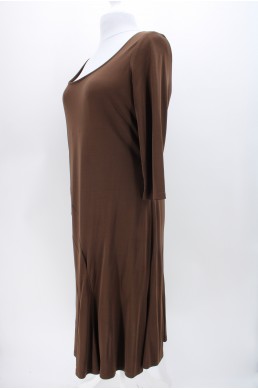Robe Lauren by Ralph Lauren marron vintage