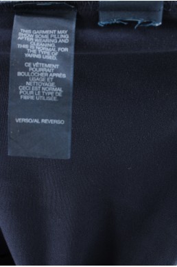 Robe Tommy Hilfiger bleu roi et bleu marine label étiquette