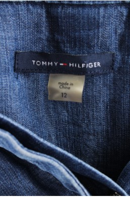 Robe Tommy Hilfiger bleue label