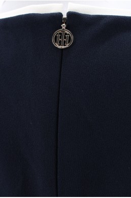 Robe Tommy Hilfiger bleue marine zip
