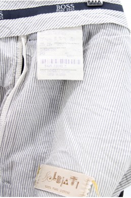 Pantalon Hugo Boss gris foncé - Made in USA label