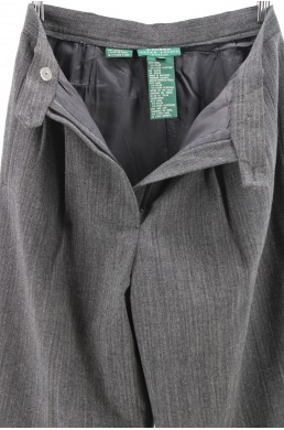 Pantalon Lauren by Ralph Lauren gris anthracite vintage