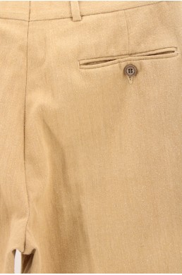 Pantalon Nino Cerruti Sport beige en laine