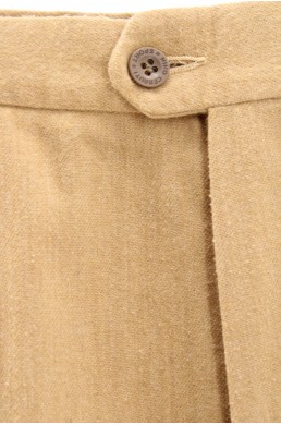 Pantalon Nino Cerruti Sport beige - Made in USA en laine vintage