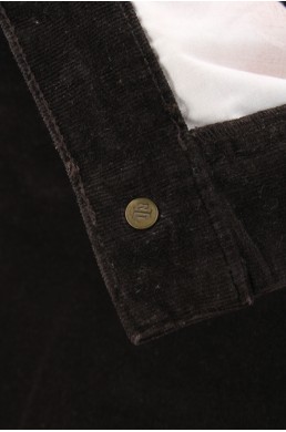 Pantalon Velours côtelé Lauren Jeans Co. by Ralph Lauren noir vintage