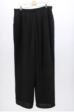 Pantalon Josephine Chauss noir - 100 % soie