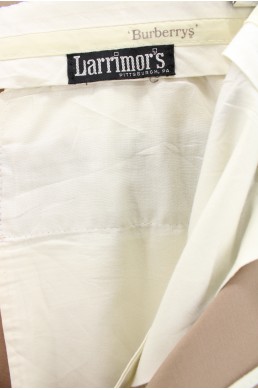 Pantalon Burberrys pour Larrimor's beige - 100 % laine vintage label