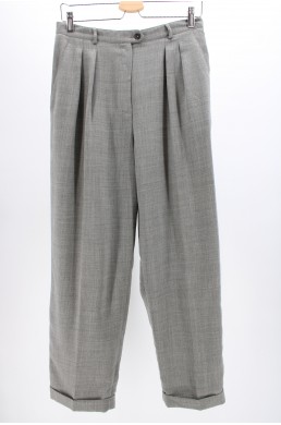 Pantalon Ralph Lauren Petite gris