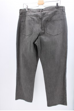 Pantalon Jean denim Lauren Jeans Co. by Ralph Lauren gris style baggy