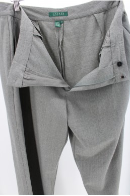 Pantalon Lauren by Ralph Lauren gris vintage