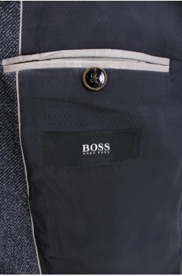 Veste Boss by Hugo Boss bleu chiné label