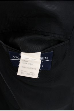 Veste Oscar De La Renta Menswear Athletic Fit noir étiquette