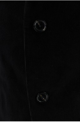 Veste en velours côtelé Tommy Hilfiger noir vintage