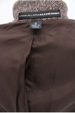 Veste Linda Allard Ellen Tracy marron label