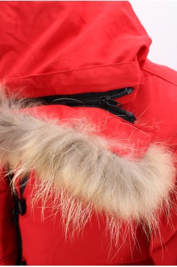 Artic Parka Woolrich John Rich & Bros - Col amovible en fourrure de coyote