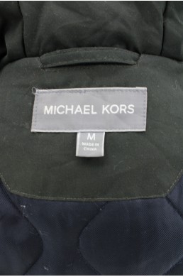 Blouson Michael Kors noir avec capuche label