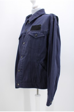 Blouson veste bleu nuit en jean denim Levi's Commuter pour cycliste urbain