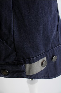 Blouson veste bleu nuit en jean denim Levi's Commuter 3M