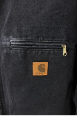 Blouson veste Carhartt gris foncé logo