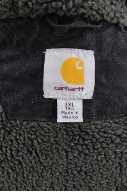 Blouson veste Carhartt gris foncé - 100 % coton label