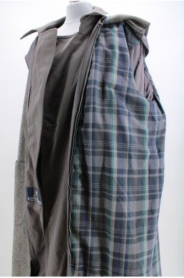 Blouson Trench coat Kuppenheimer Men's Clothiers gris vintage