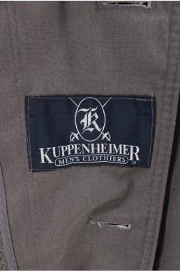 Blouson Trench coat Kuppenheimer Men's Clothiers gris label