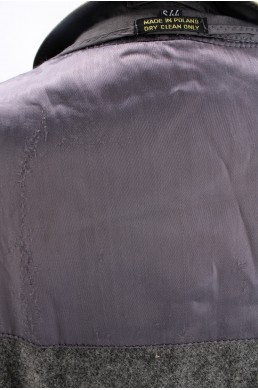 Blouson Trench coat Kuppenheimer Men's Clothiers gris en coton vintage