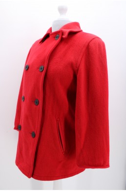 Manteau Talbots rouge vintage