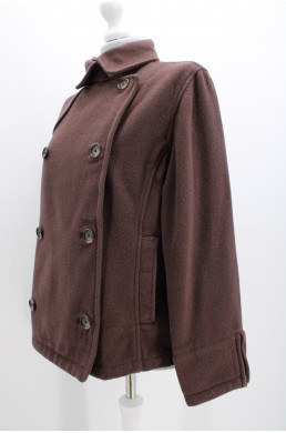 Manteau Woolrich marron vintage