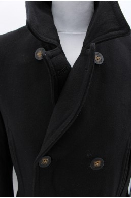 Manteau Lauren by Ralph Lauren noir en laine