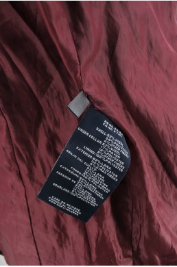 Manteau Tommy Hilfiger noir étiquette