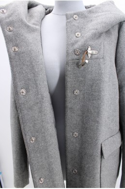 Manteau Fay (Tod's) gris - Made in Italy en laine