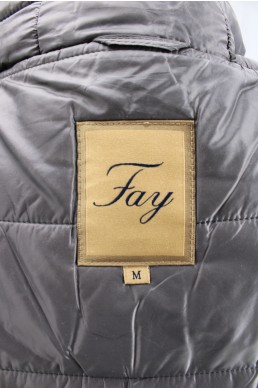 Manteau Fay (Tod's) gris - Made in Italy label