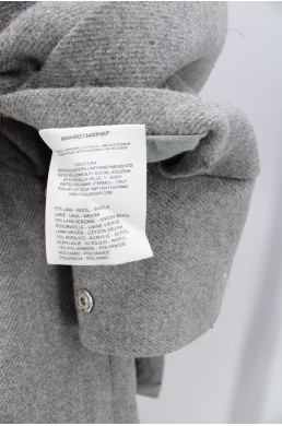 Manteau Fay (Tod's) gris - Made in Italy en laine étiquette